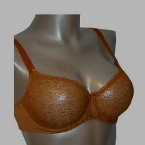 🚨 RED Empreinte 34F lace bra